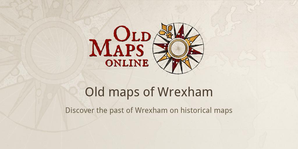Old Ordnance Survey Maps Wrexham /& Vale Llangollen /& Plan Chirk 1904//1909 Offer